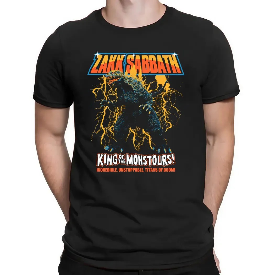 Zakk Sabbath King Of Monstours Schedule Tour Incredible Unstoppable Titans Of Doom T Shirt