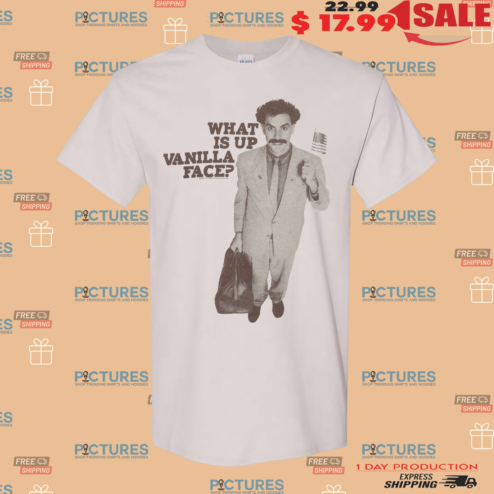 Drake Wears Borat What Is Up Vanilla Face T Shirt