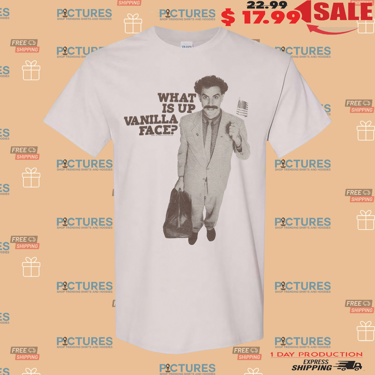 Drake Wears Borat What Is Up Vanilla Face T Shirt