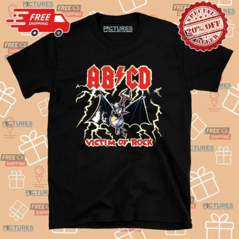 AB CD Victim Of Rock T Shirt