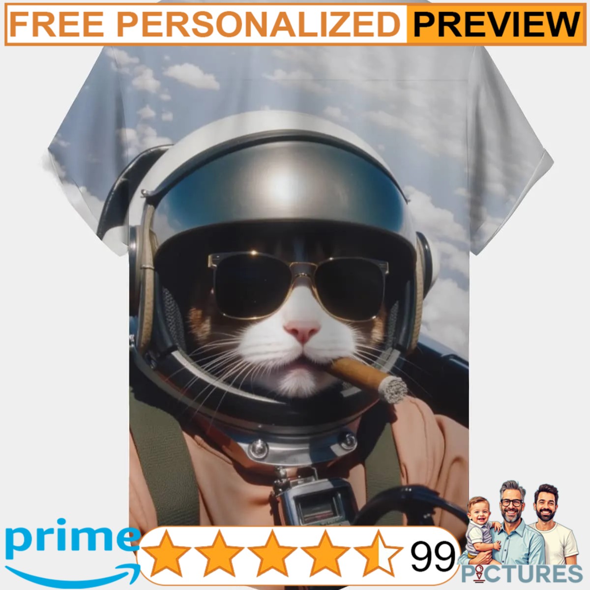 Air Force Smoking Cat Pilot Meme 3D All Over Print Shirt Air Force Smoking Cat Pilot Meme 3D All Over Print Shirt