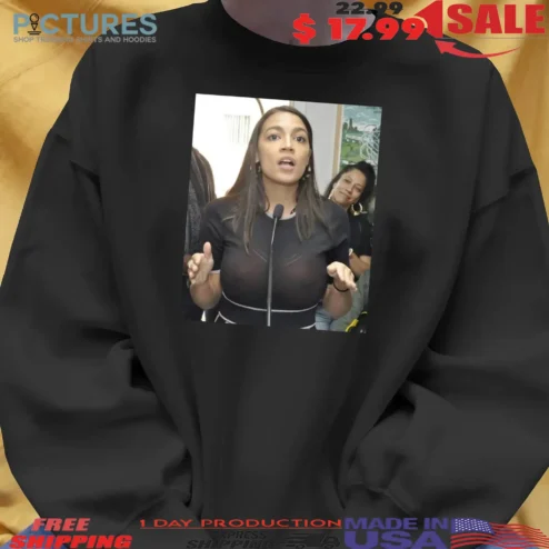 Alexandria Ocasio Cortez AOC See Through T Shirt