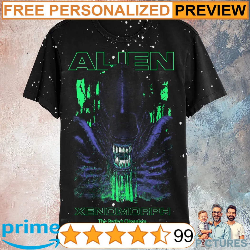 Alien Xenomorph The Perfect Organism 3D All Over Print Shirt Alien Xenomorph The Perfect Organism 3D All Over Print Shirt