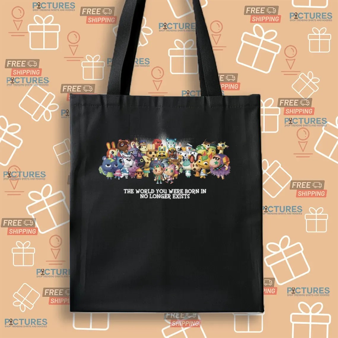 Animal Crossing New Horizons The World You Were Born In No Longer Exists Nintendo Switch Game T Shirt