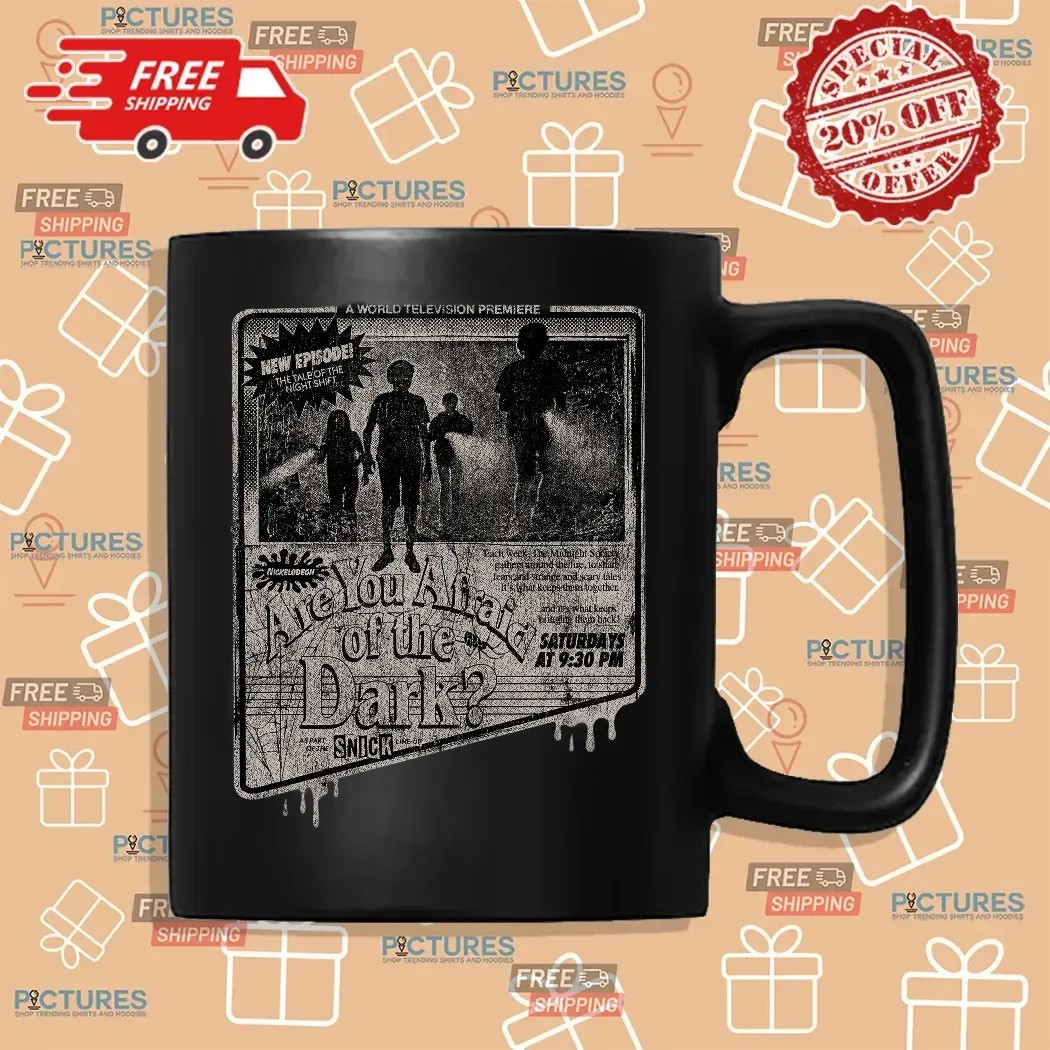 Are You Afraid Of The Dark A World Television Premiere Tv Ad T Shirt Are You Afraid Of The Dark A World Television Premiere Tv Ad T Shirt