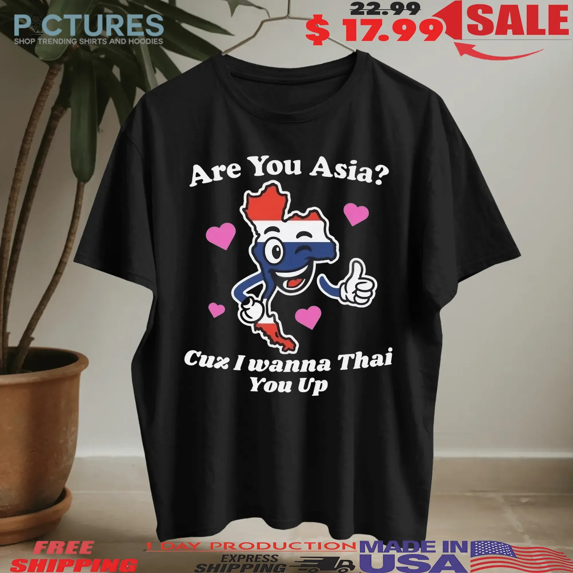 Are You Asia Cuz I Wanna Thai You Up T Shirt