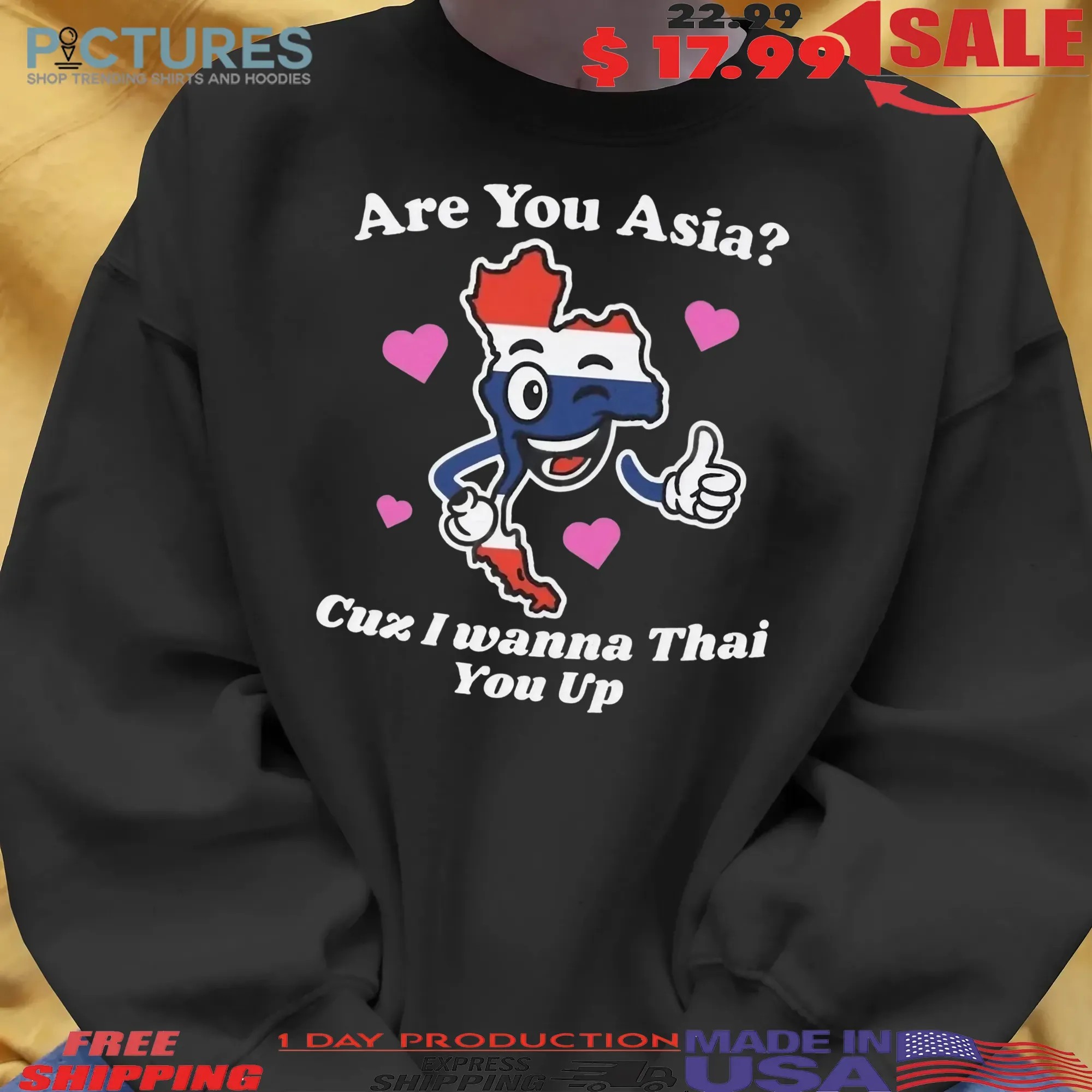 Are You Asia Cuz I Wanna Thai You Up T Shirt