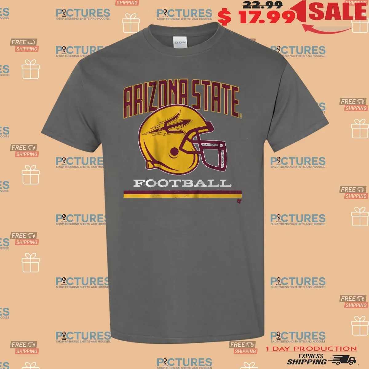 Arizona State Football Vintage Helmet T Shirt