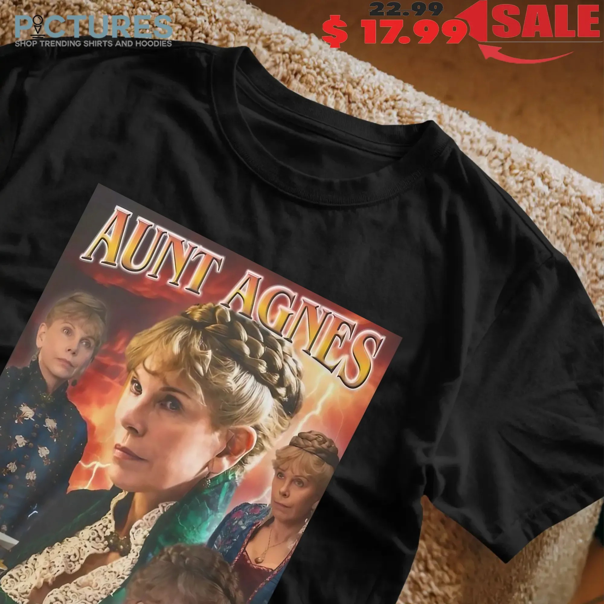 Aunt Agnes van Rhijn HBO series The Gilded Age by Christine Baranski Vintage Bootleg T Shirt