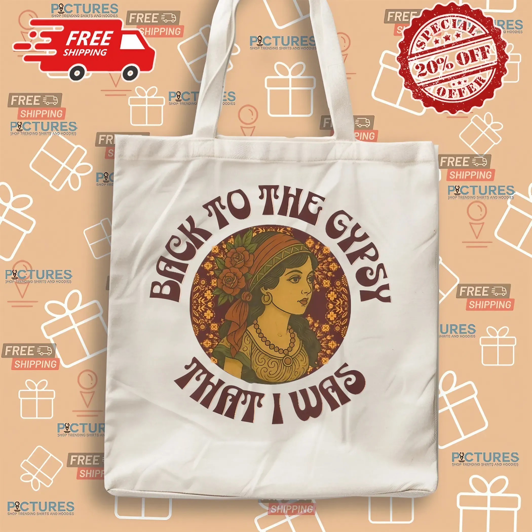 Back To The Gypsy That I Was Lyrics Vintage Boho T Shirt