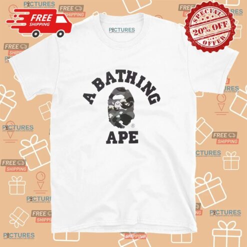 Bape City Camo College T Shirt