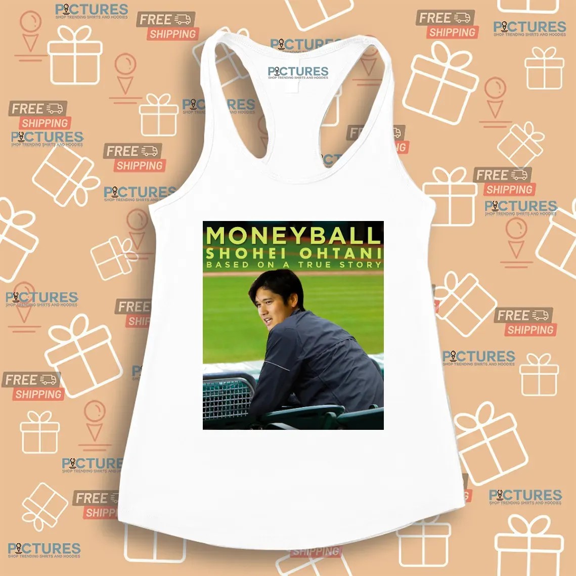 Baseball Movie Moneyball Shohei Ohtani Based On A True Story T Shirt