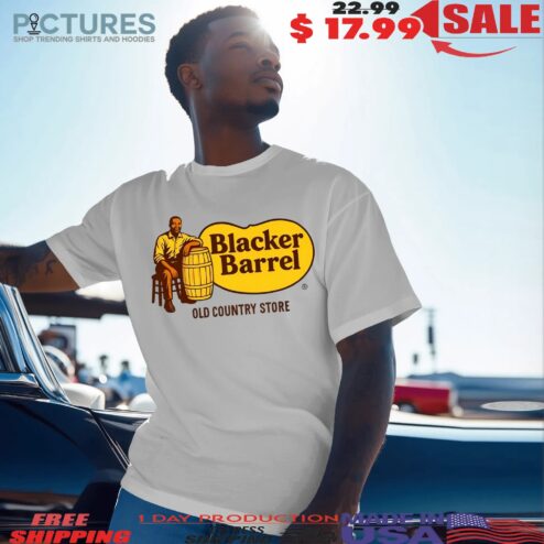 Blacker Barrel Old Country Store Rebranding Parody T Shirt