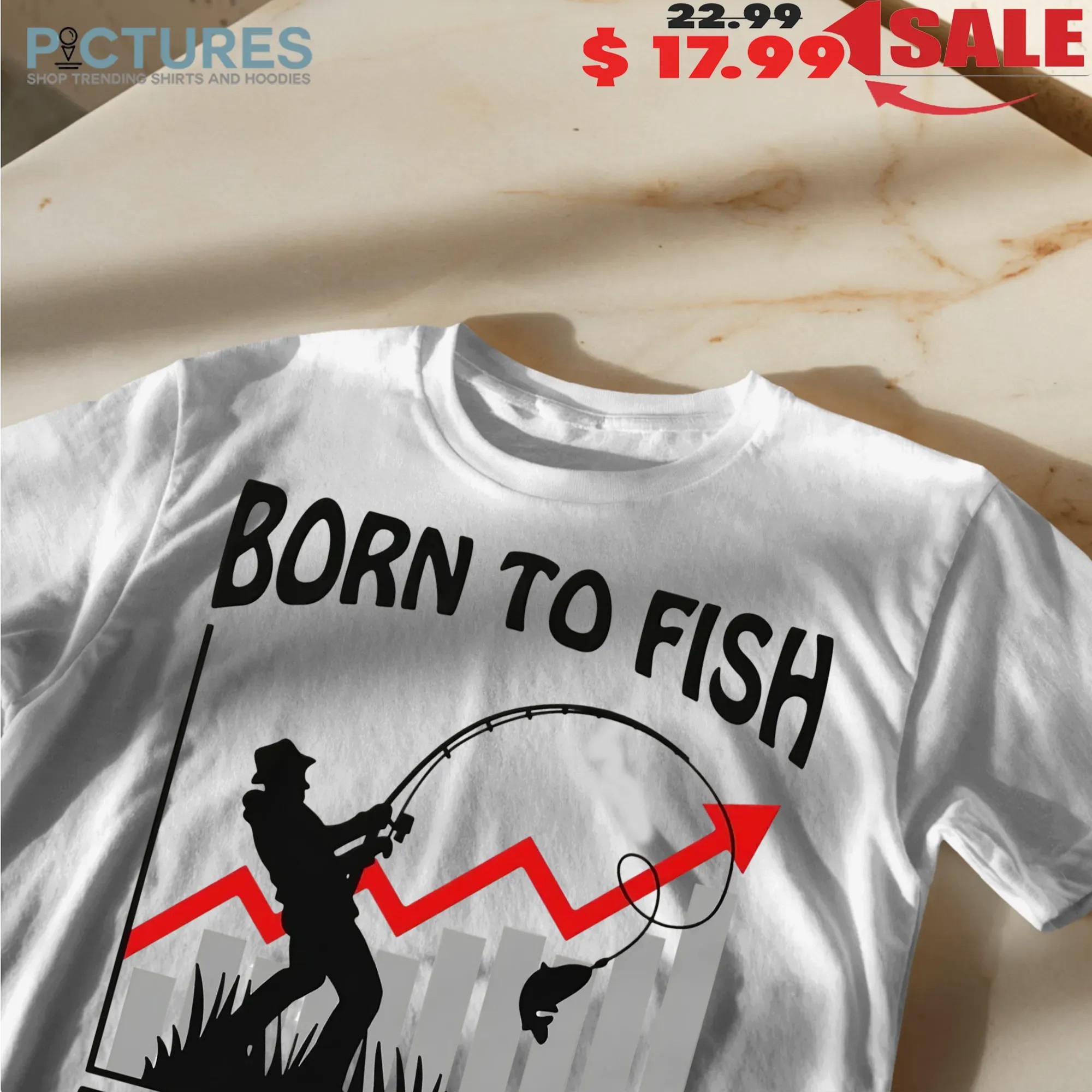 Born To Fish Forced To Maximize Shareholder Value Meme T Shirt