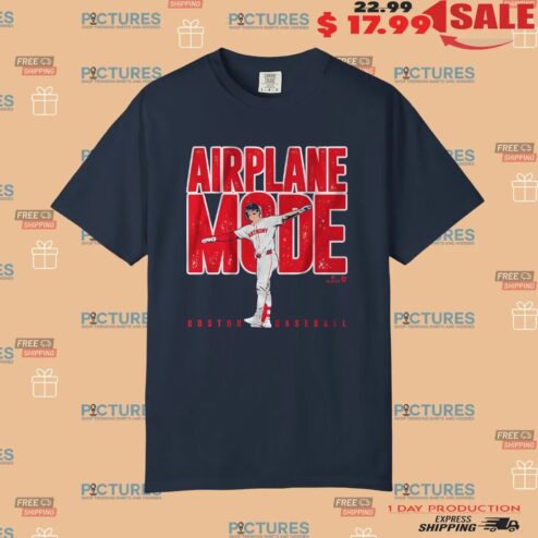 Boston Baseball Roman Anthony Airplane Mode T Shirt