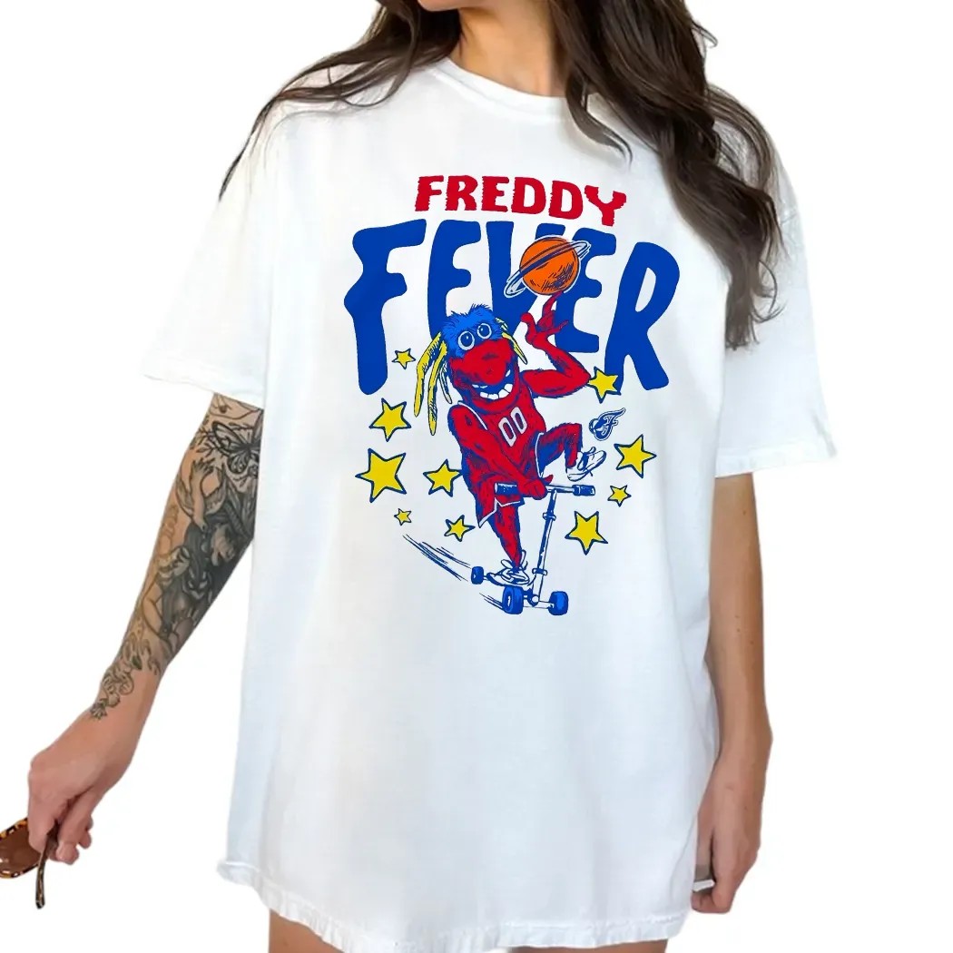 Caitlin Clark Indiana Fever Freddy Fever T Shirt Caitlin Clark Indiana Fever Freddy Fever T Shirt