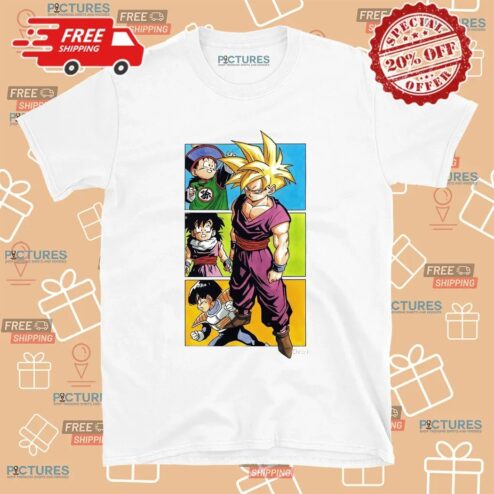 Camiseta Gohan Super Saiyajin Dragonballz Graphic T Shirt