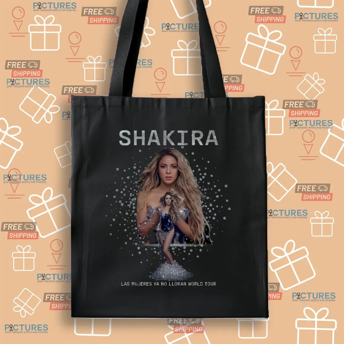 Camiseta Shakira Las Mujeres Ya No Lloran World Tour 2025 T Shirt