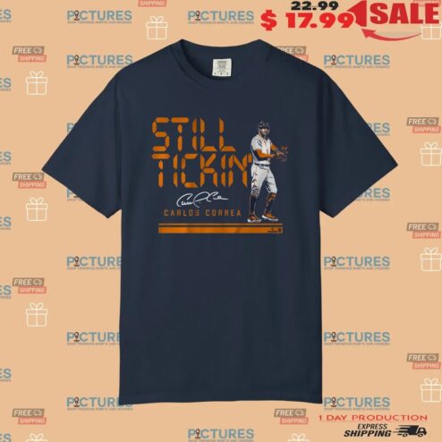 Carlos Correa Still Tickin' Signature Graphic T Shirt