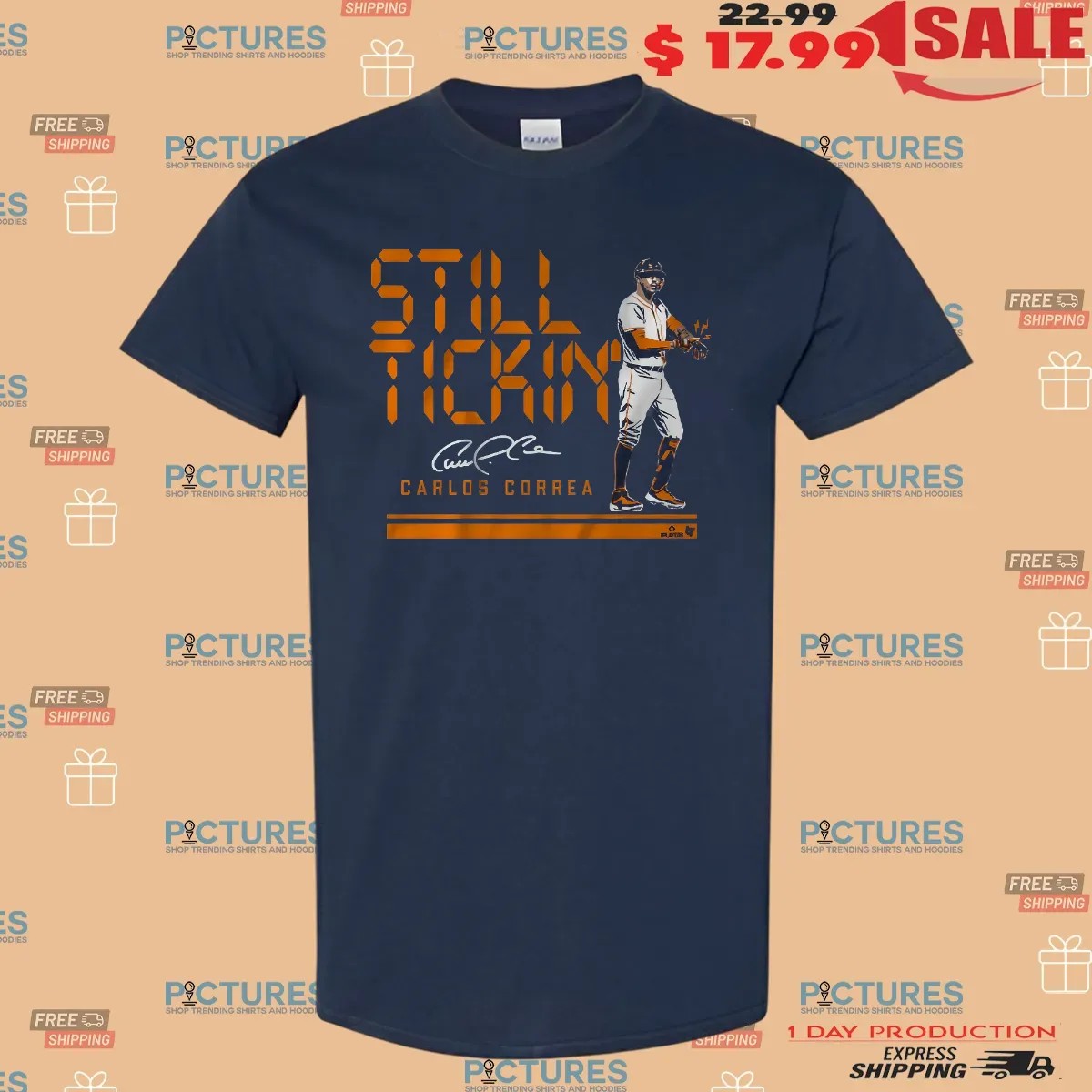 Carlos Correa Still Tickin' Signature Graphic T Shirt