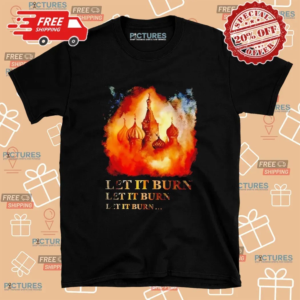 Castle Let It Burn Let It Burn Repeat T Shirt