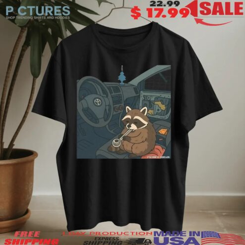 Chewy The Raccoon T Shirt