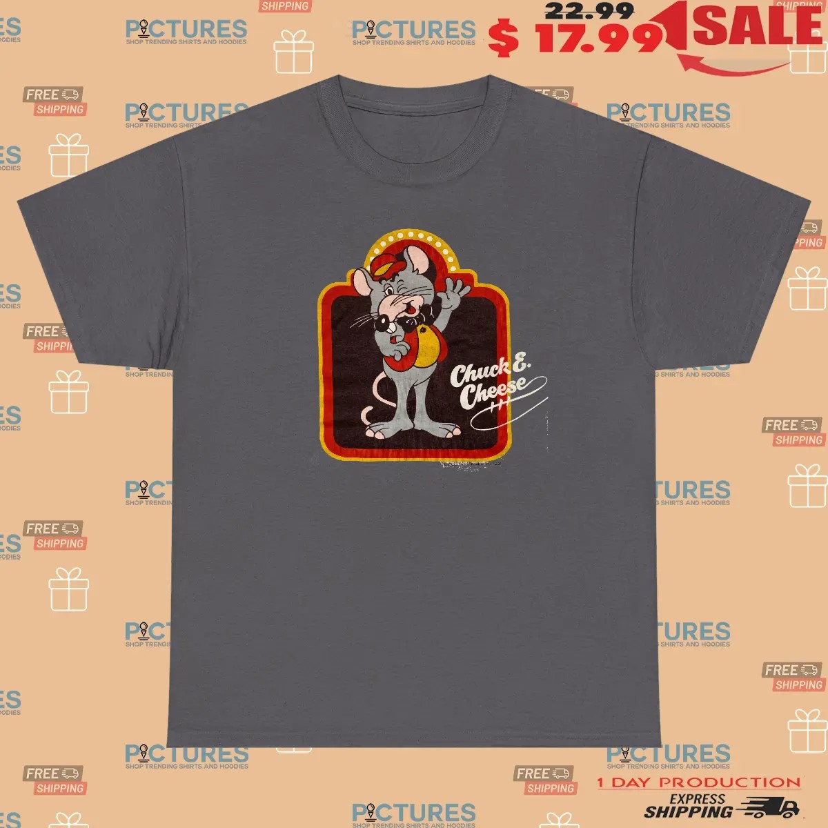 Chuck E Cheese Pizza Time Theatre Vintage 1980s T Shirt
