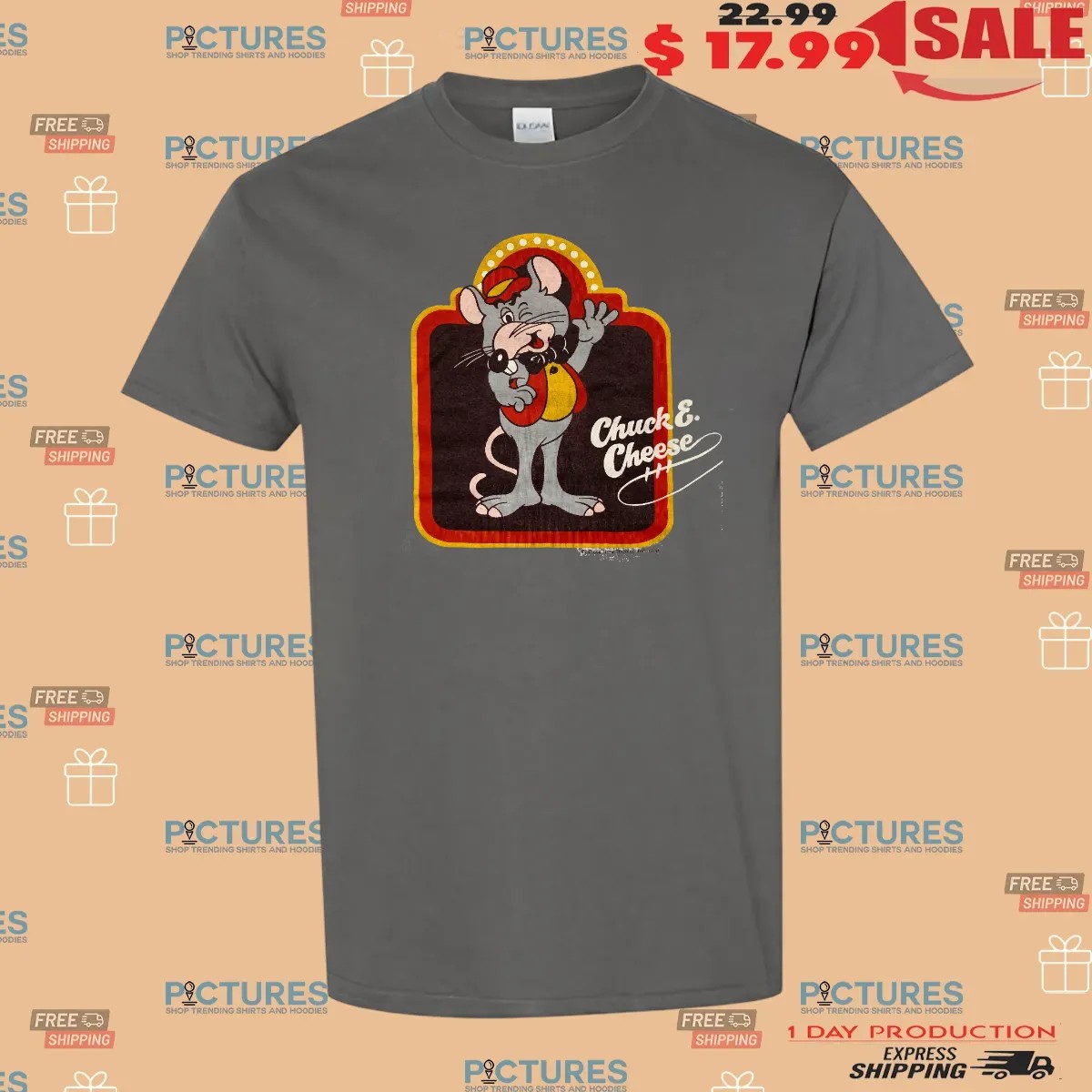 Chuck E Cheese Pizza Time Theatre Vintage 1980s T Shirt