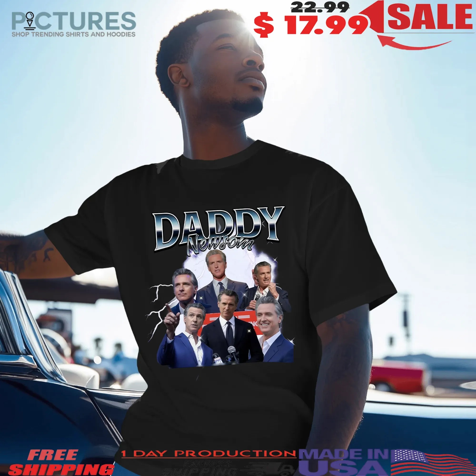 Daddy Newsom 2028 Vintage Bootleg T Shirt