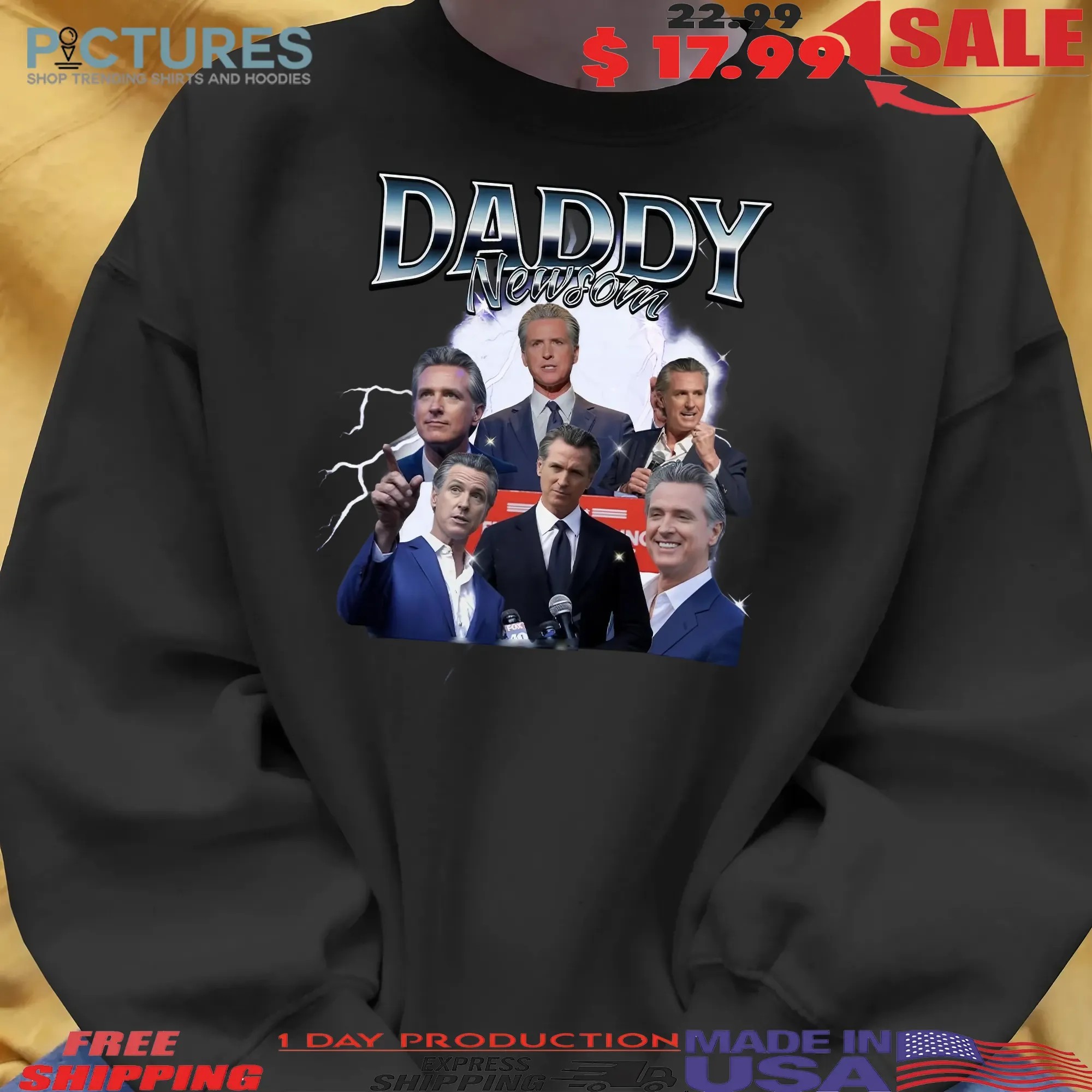 Daddy Newsom 2028 Vintage Bootleg T Shirt