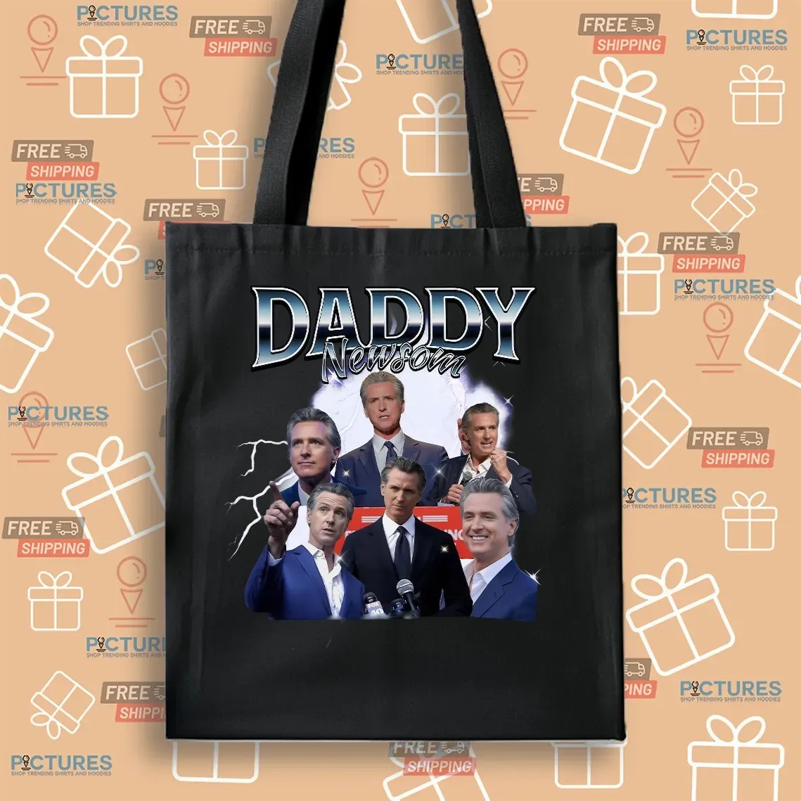 Daddy Newsom 2028 Vintage Bootleg T Shirt