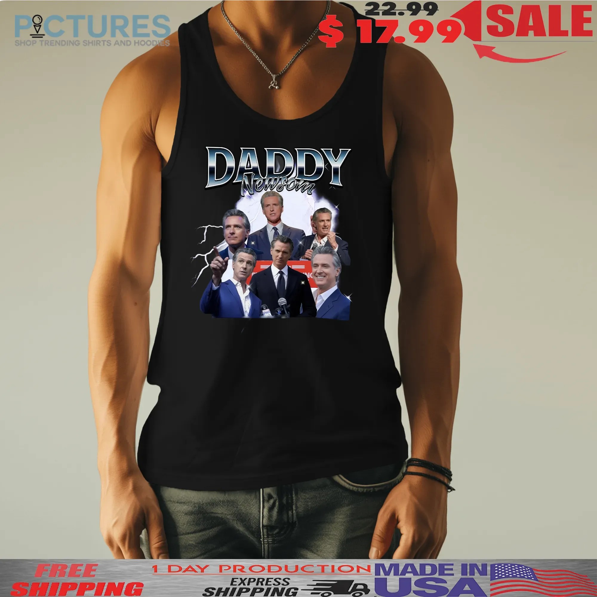 Daddy Newsom 2028 Vintage Bootleg T Shirt