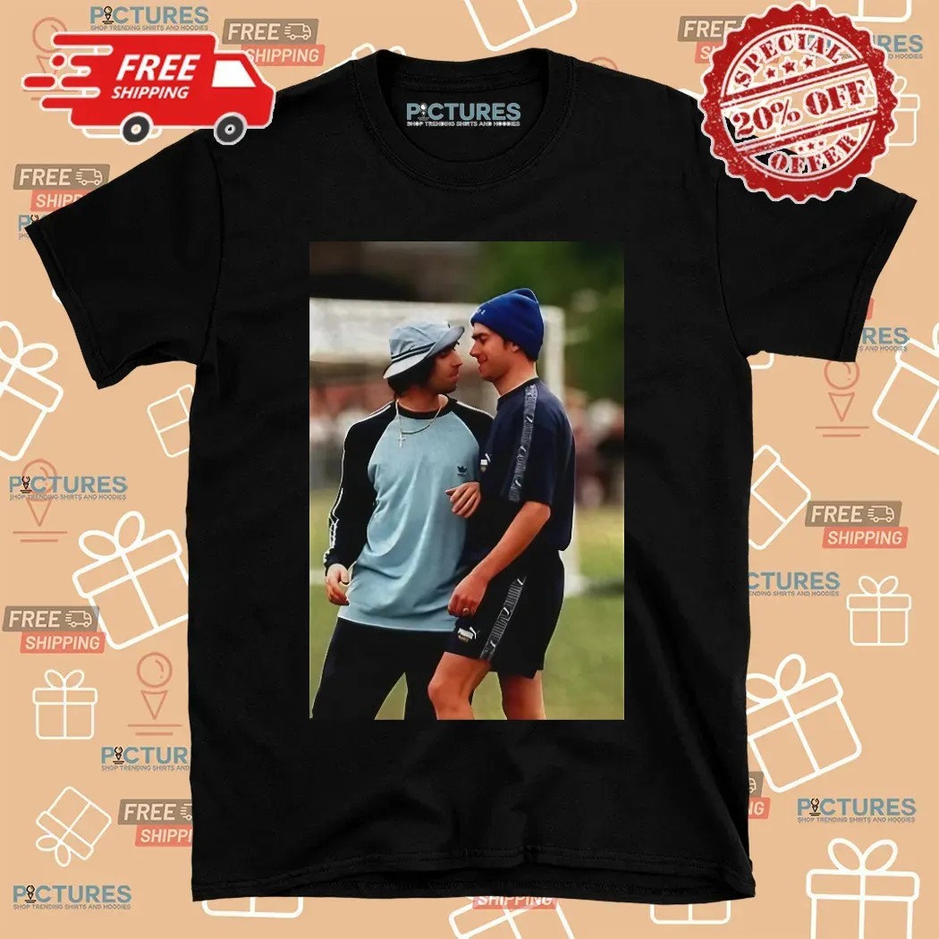 Damon Albarn And Liam Gallagher Photo T Shirt