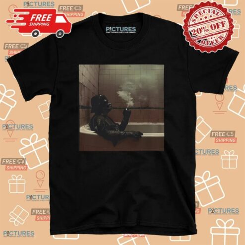 Darth Vader Smoking In Bathtub T Shirt