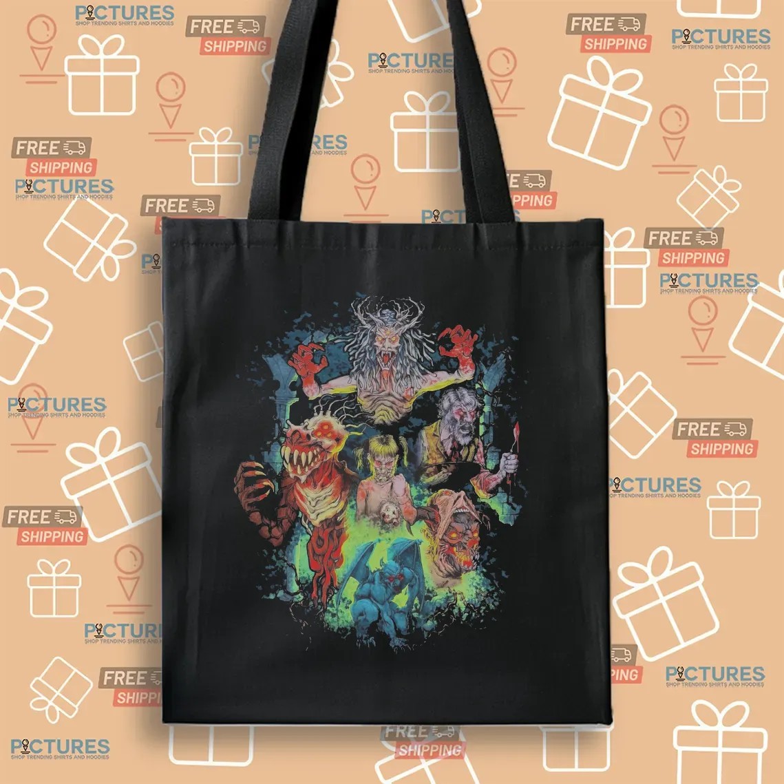 Deathly Original Houses Universal Orlando Halloween Horror Nights 2025 T Shirt