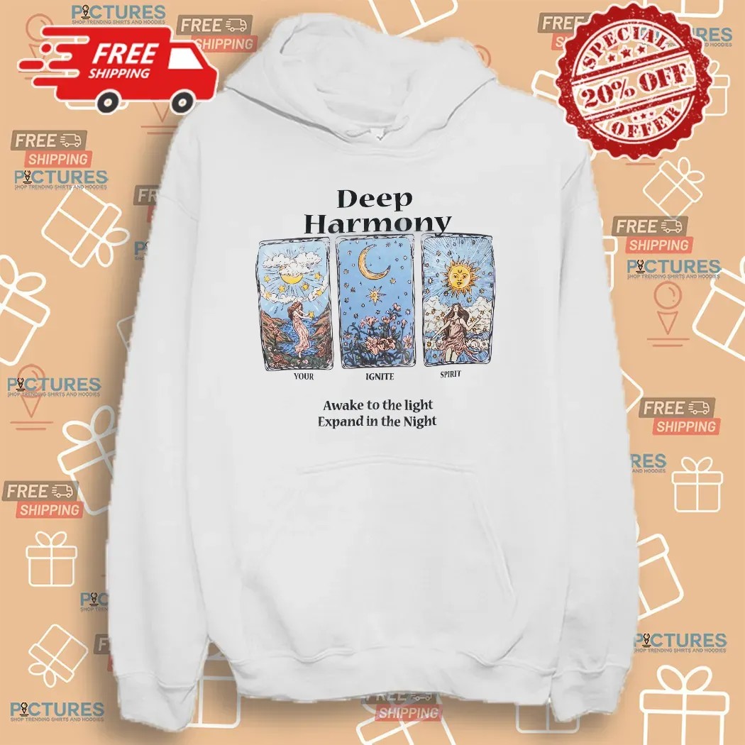 Deep Harmony You Ignite Spirit Awake To The Light Expand In The Night T Shirt
