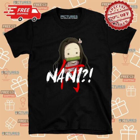 Demon Slayer Nezuko Nani Kimetsu No Yaiba Character Meme T Shirt