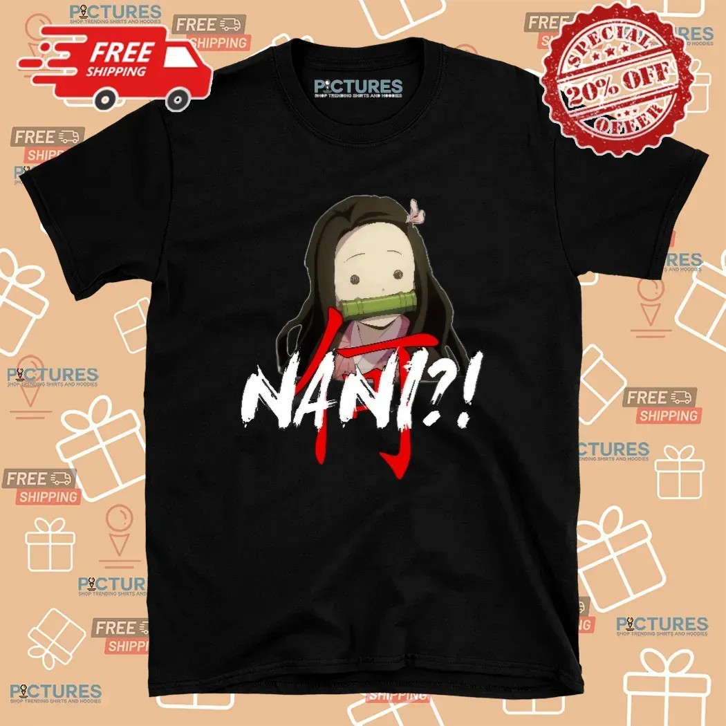 Demon Slayer Nezuko Nani Kimetsu No Yaiba Character Meme T Shirt Demon Slayer Nezuko Nani Kimetsu No Yaiba Character Meme T Shirt