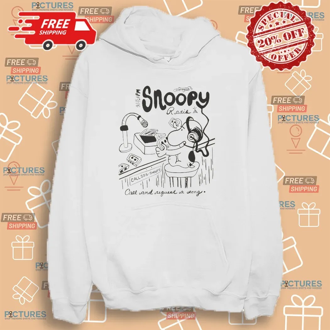 Dj Snoopy Radio College Call And Request A Song T Shirt