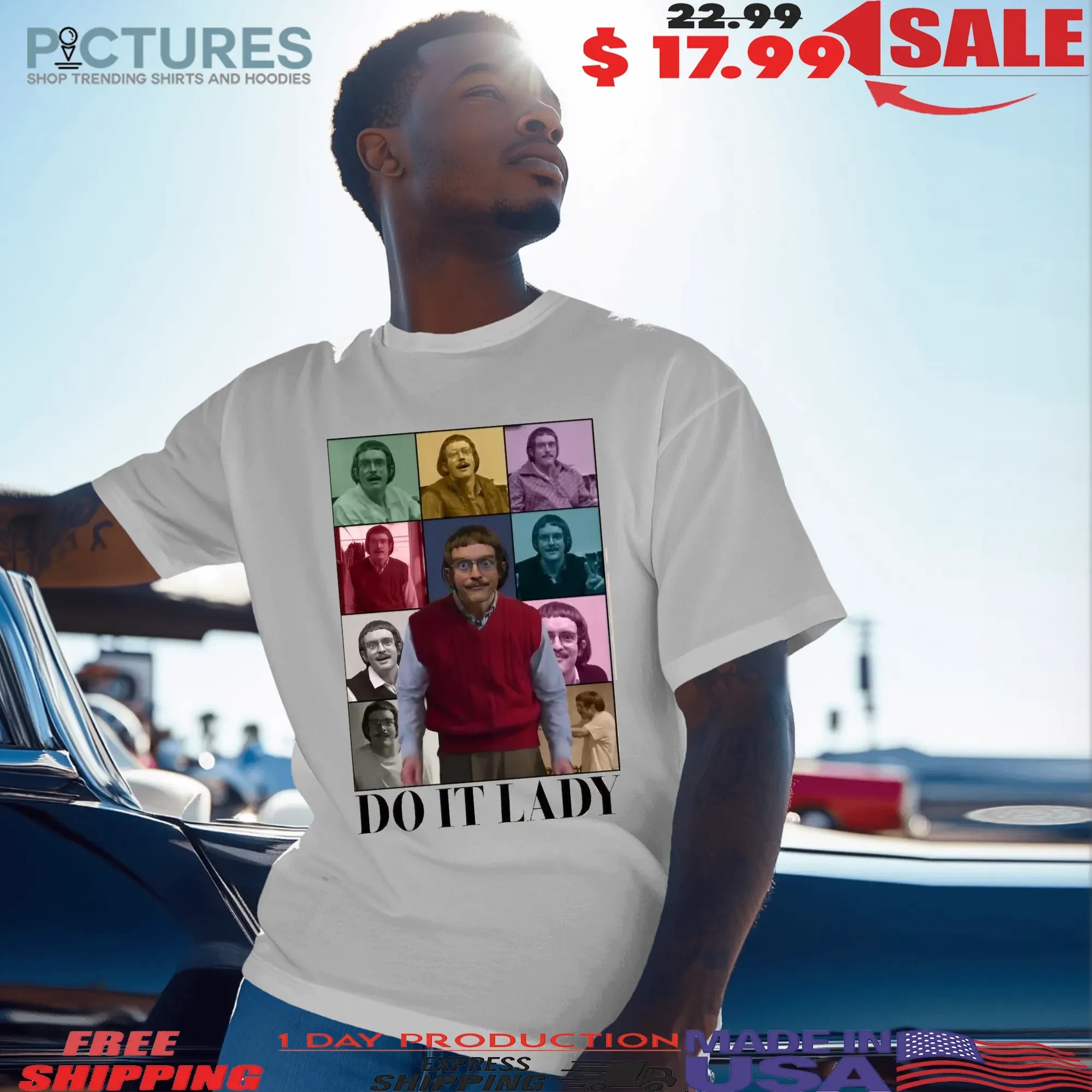 Do It Lady Chit The Eras Tour Parody T Shirt