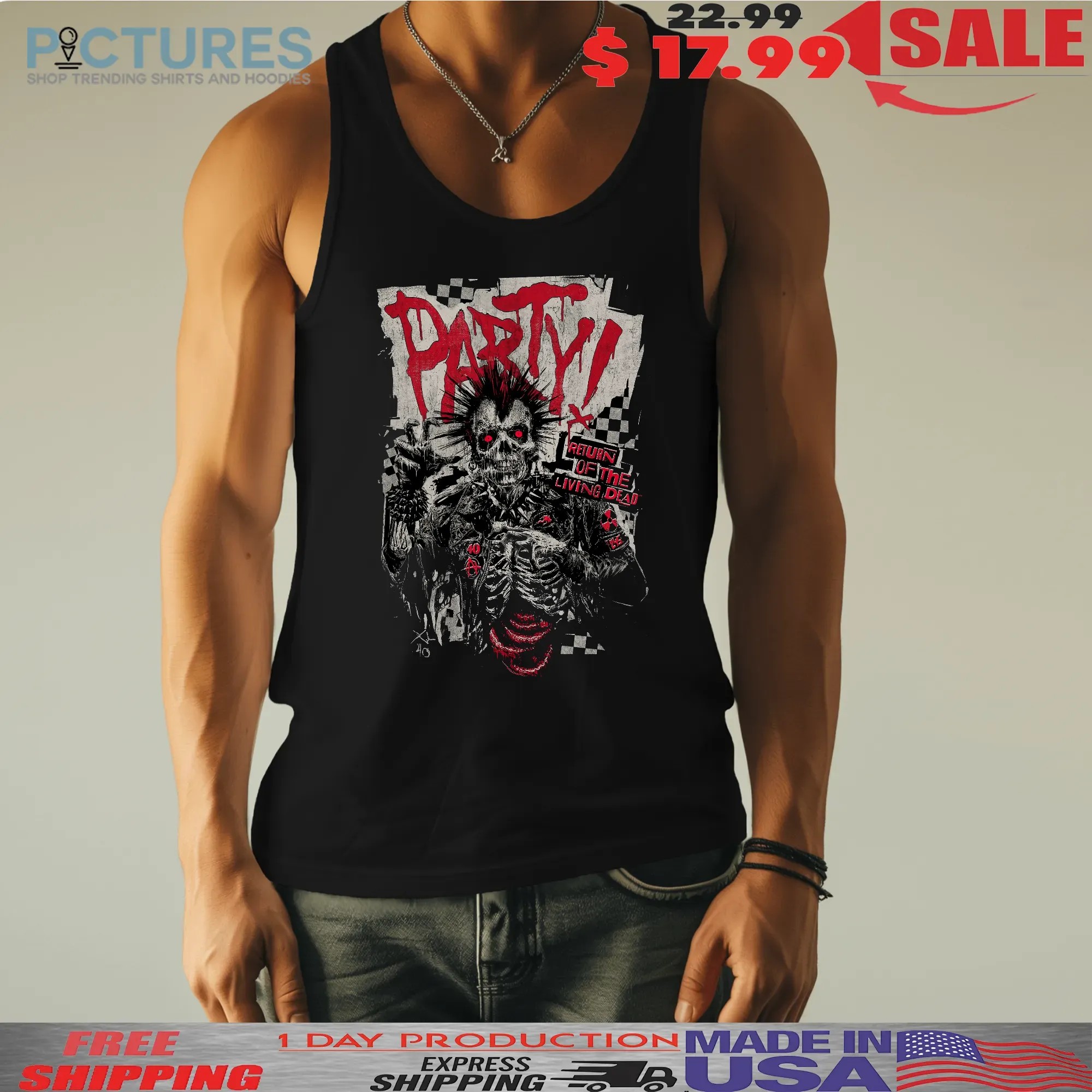 Do You Wanna Party Return Of The Living Dead Respect For The Dead T Shirt