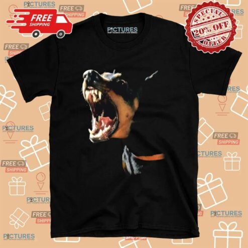 Doberman Barking Meme T Shirt