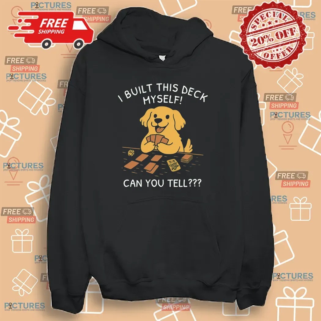 Dog I Built This Deck Myself Can You Tell Gundam T Shirt
