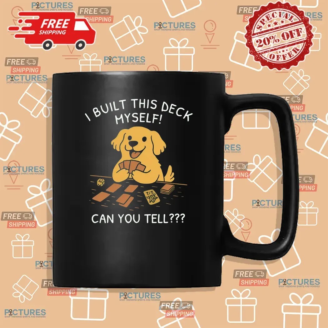 Dog I Built This Deck Myself Can You Tell Gundam T Shirt