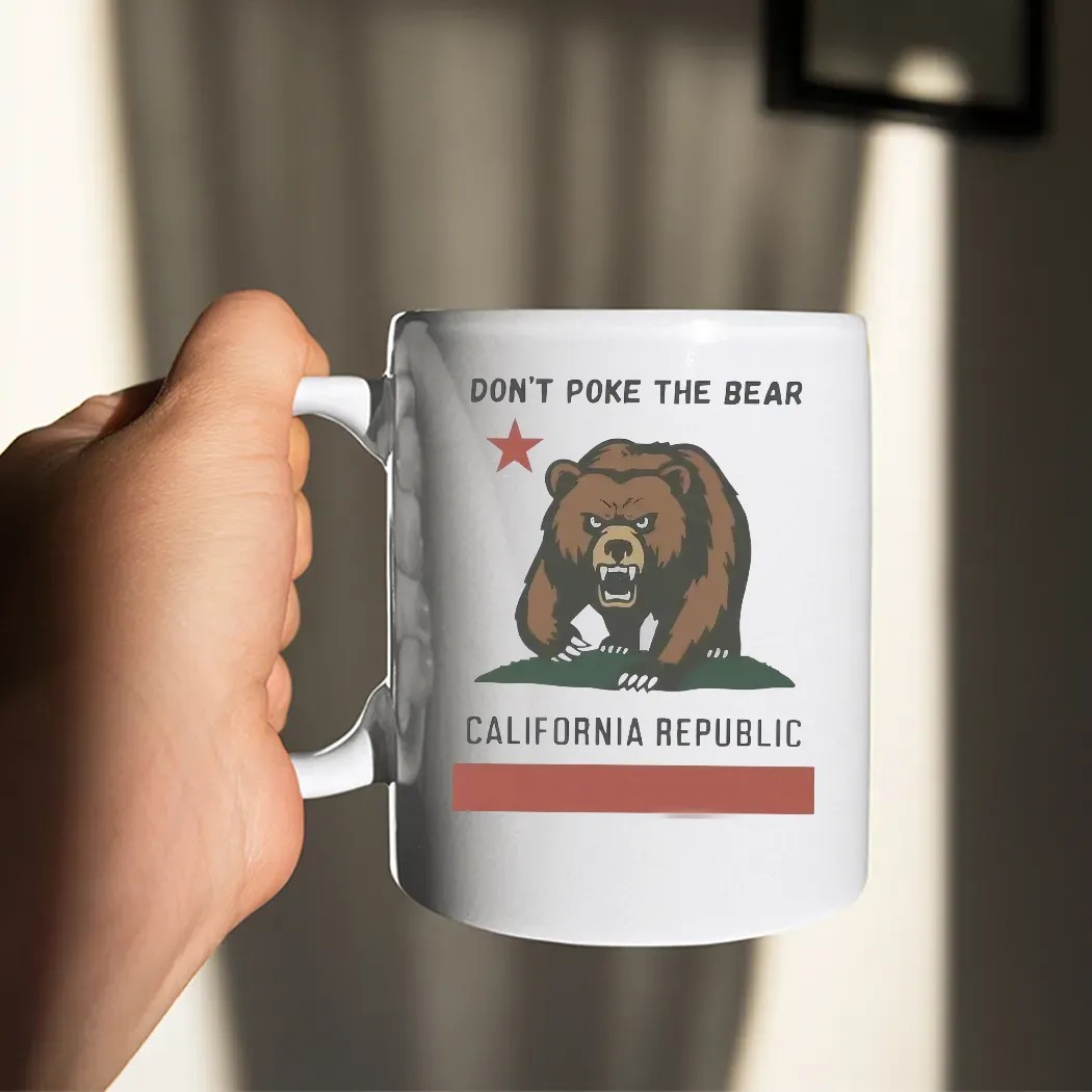 Don't Poke the Bear California Republic 2025 T Shirt Don't Poke the Bear California Republic 2025 T Shirt
