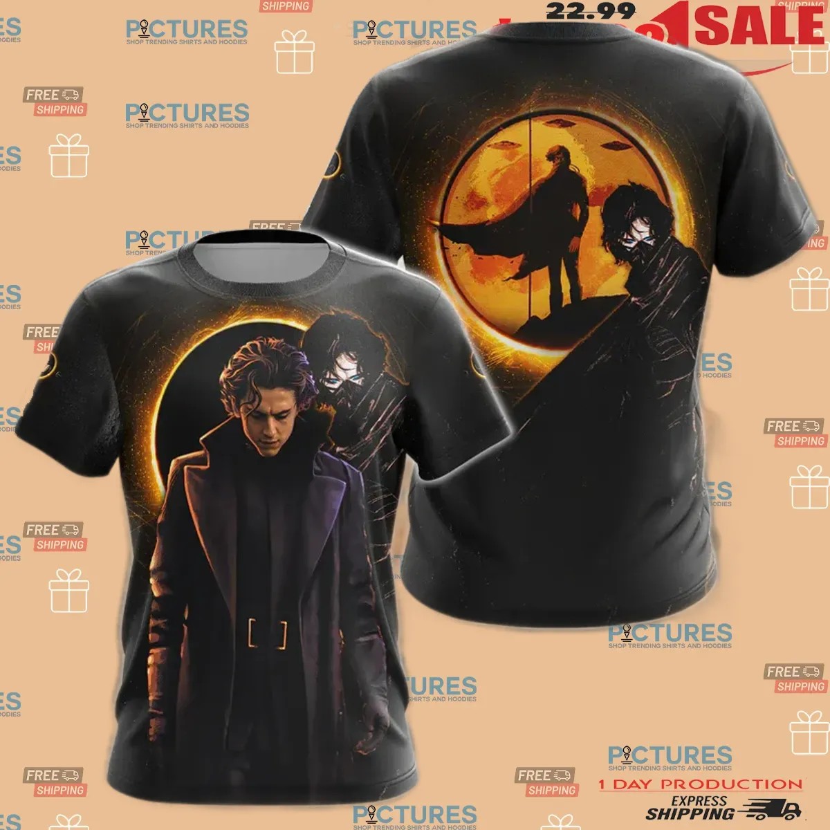Dune Paul Atreides Timothée Chalamet 3D All Over Print T Shirt