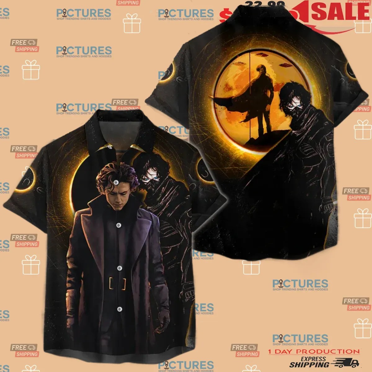 Dune Paul Atreides Timothée Chalamet 3D All Over Print T Shirt Dune Paul Atreides Timothée Chalamet 3D All Over Print T Shirt