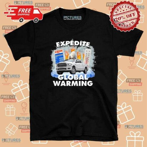 Expedite Global Warming Exon Graphic T Shirt