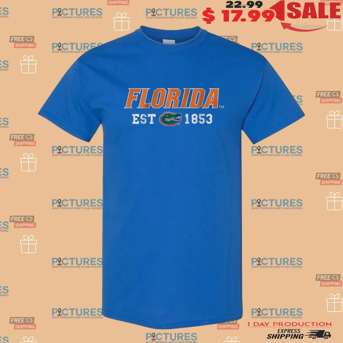 Florida Gators football Established 1853 T Shirt Florida Gators football Established 1853 T Shirt