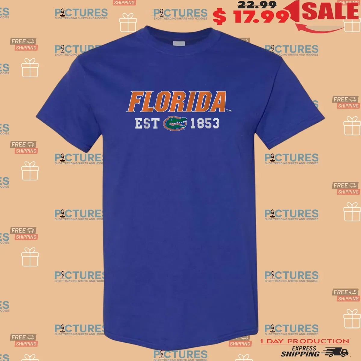 Florida Gators football Established 1853 T Shirt Florida Gators football Established 1853 T Shirt